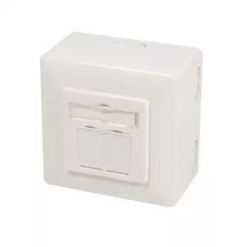 Toma de red 2 x RJ-45 LogiLink NP0124