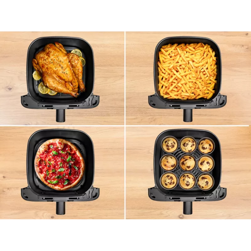 Freidora Tefal Easy Fry Mega EY855BE0 individual 7,5 l de sobremesa 2020 W freidora de aire gris