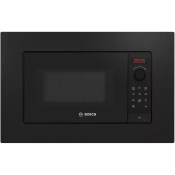 Microondas de empotrar Bosch Serie 2 BFL623MB4 20 L 800 W indicador LED negro mando giratorio