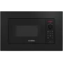 Microondas de empotrar Bosch Serie 2 BFL623MB4 20 L 800 W indicador LED negro mando giratorio