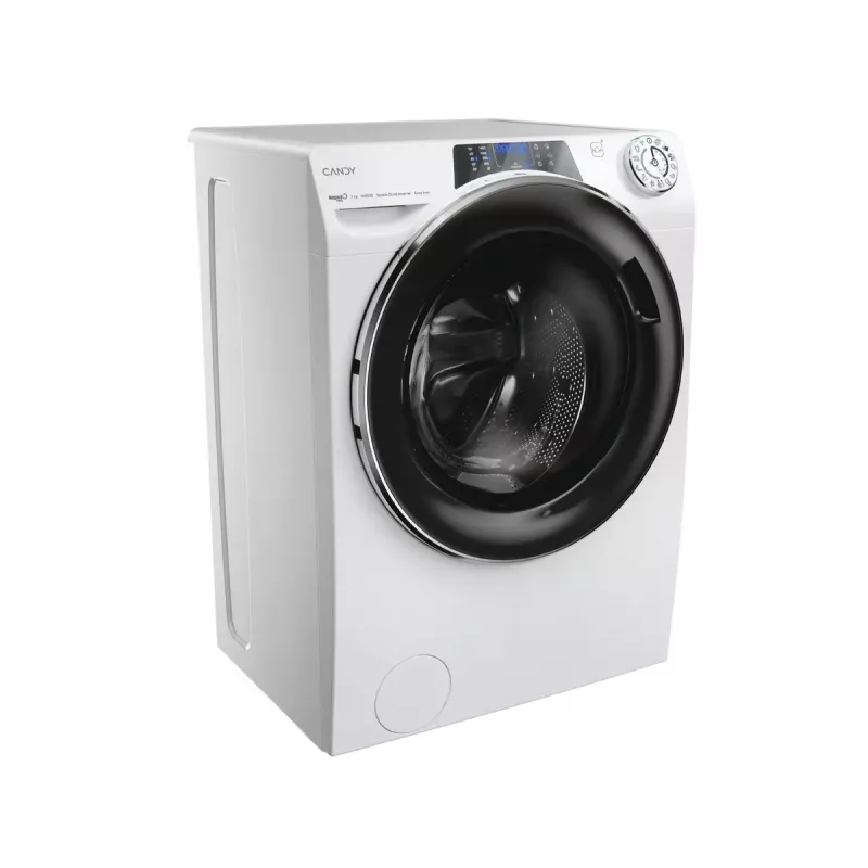 Lavadora Candy RapidÓ PRO RP4 476BWMBC/1-S carga frontal 7 kg 1400 RPM blanca