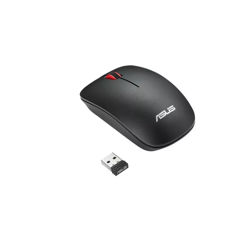 Ratón ASUS WT300 RF /BK-RD oficina ambidiestro RF inalámbrico óptico 1600 DPI