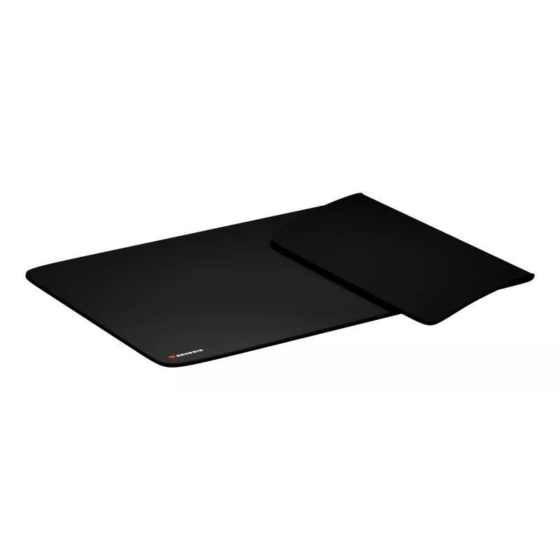 GENESIS Carbon 500 Hyper Logo, negra, monocromática, tela, goma, alfombrilla de ratón gaming