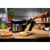 Freidora Tefal Dual Easy Fry & Grill EY905D doble 8,3 L de sobremesa 2700 W freidora de aire acero inoxidable