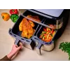 Freidora Tefal Dual Easy Fry & Grill EY905D doble 8,3 L de sobremesa 2700 W freidora de aire acero inoxidable