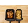 Freidora Tefal Dual Easy Fry & Grill EY905D doble 8,3 L de sobremesa 2700 W freidora de aire acero inoxidable