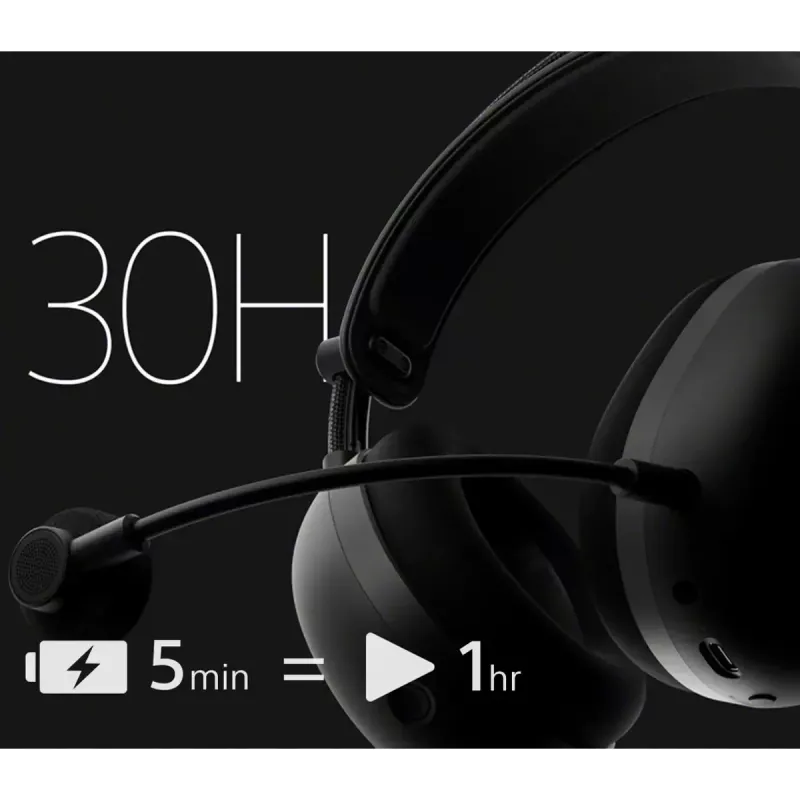 Auriculares Sony Inzone H9 II inalámbricos diadema gaming USB Type-C Bluetooth negros, blancos