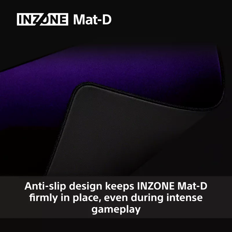 Alfombrilla de ratón gaming Sony INZONE Mat-D negra