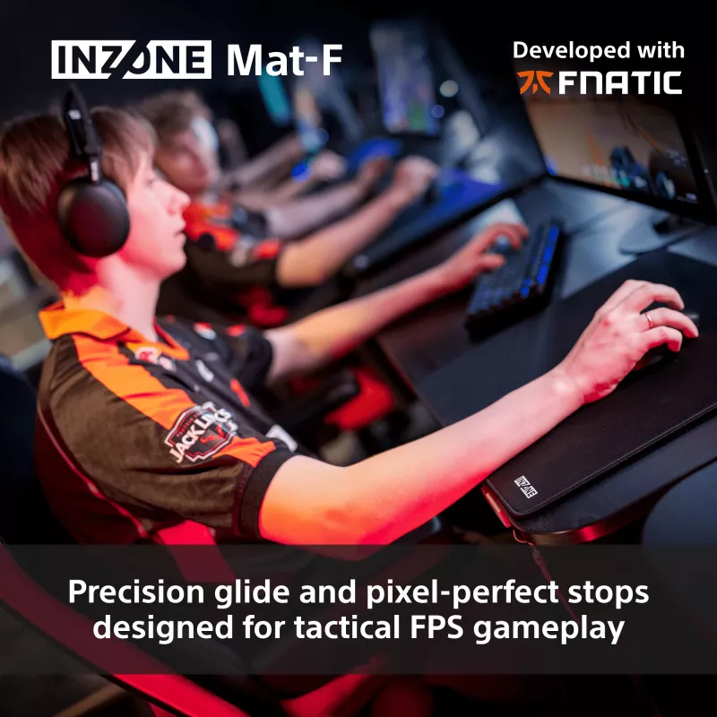 Alfombrilla de ratón gaming Sony NZONE Mat-F negra