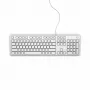 Teclado con cable DELL - KB216 - US International (QWERTY) - blanco