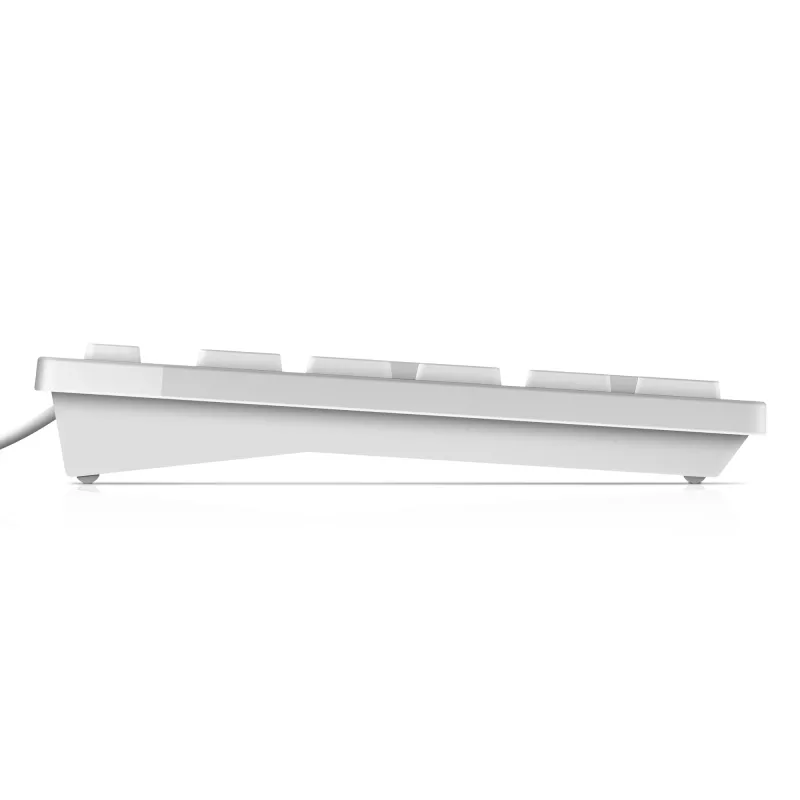 Teclado con cable DELL - KB216 - US International (QWERTY) - blanco