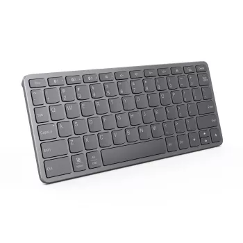 Teclado Lenovo ZG38C05820 universal USB + Bluetooth QWERTY US English gris