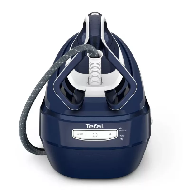 Tefal Pro Express Vision GV9812 3000 W 1,1 L suela Durilium AirGlide Autoclean Azul, Blanco