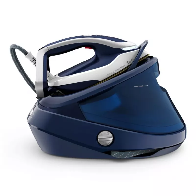 Tefal Pro Express Vision GV9812 3000 W 1,1 L suela Durilium AirGlide Autoclean Azul, Blanco