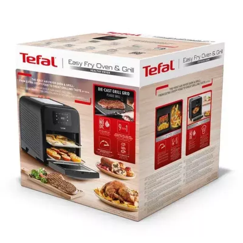 Freidora de aire Tefal Easy Fry FW5018 Single 11 L independiente 2000 W Negro