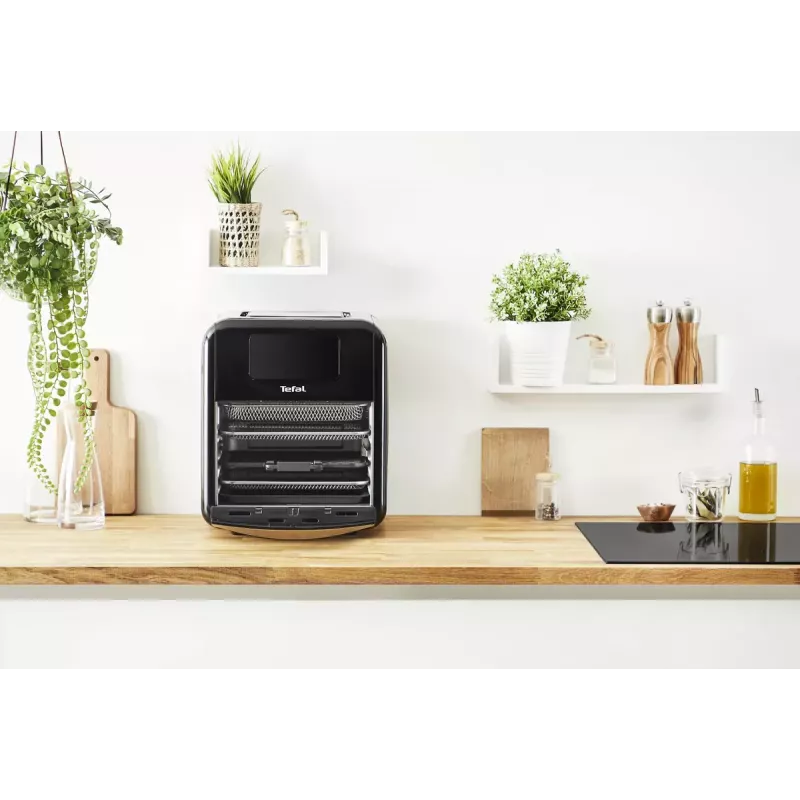 Freidora de aire Tefal Easy Fry FW5018 Single 11 L independiente 2000 W Negro