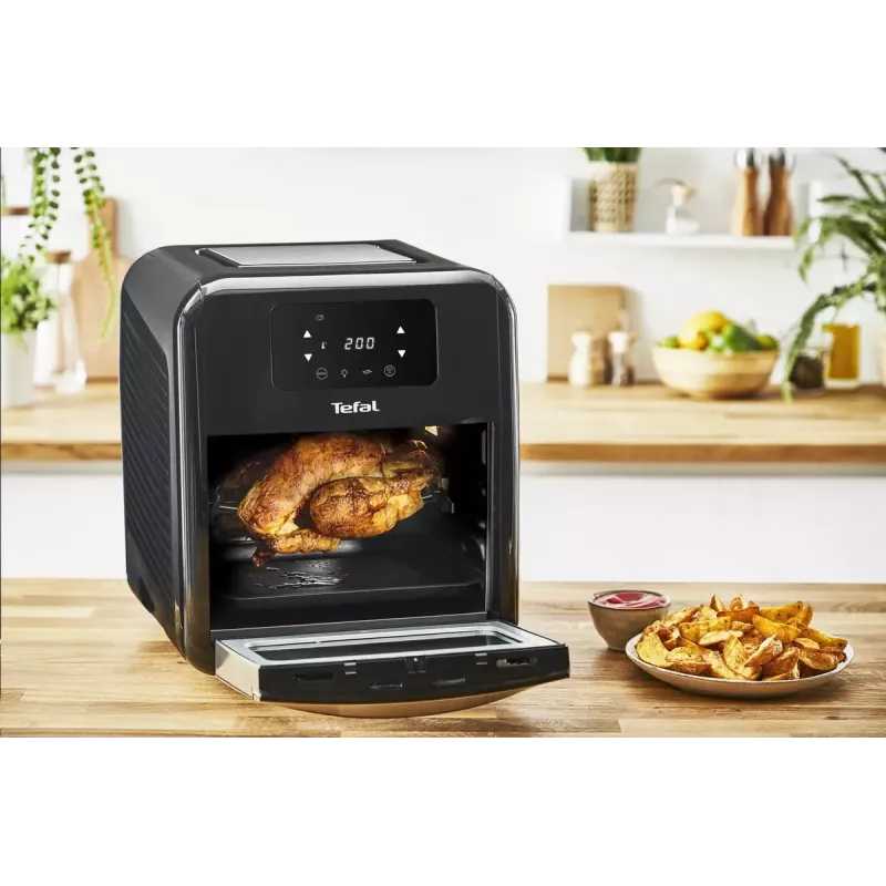 Freidora de aire Tefal Easy Fry FW5018 Single 11 L independiente 2000 W Negro