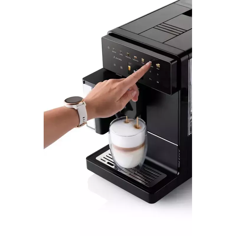Cafetera ETA Acorto ETA918090000 1.4L, 1400W, 19 bar, espumador de leche, negra