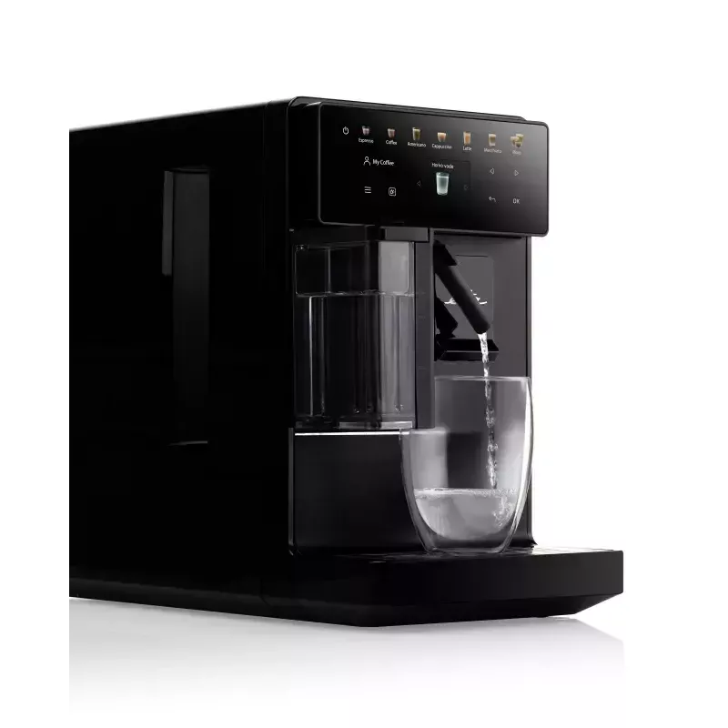Cafetera ETA Acorto ETA918090000 1.4L, 1400W, 19 bar, espumador de leche, negra