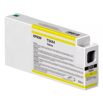 Cartucho de tinta Epson T54X400 Amarillo — Original UltraChrome HDX, envase individual
