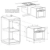 Horno de empotrar Haier I-Message Series 2 HWO60SM2B9BH 70L 3500W Negro