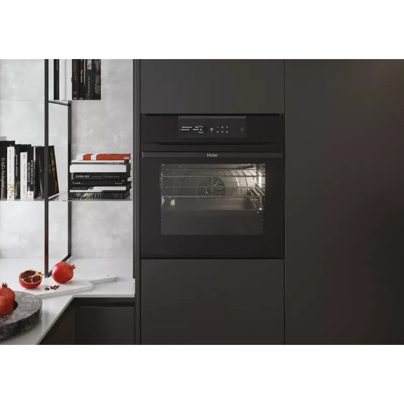 Horno de empotrar Haier I-Message Series 2 HWO60SM2B9BH 70L 3500W Negro