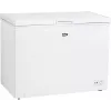 Arcón congelador BEKO CF316EWN, 308 L de capacidad útil, clase de eficiencia energética E, 235 kWh/año, 40 dB, blanco