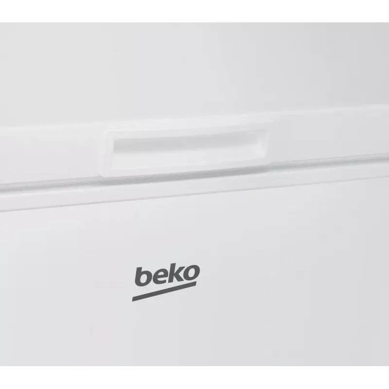 Arcón congelador BEKO CF380EWN — 371 l, compresor inverter, clase E, blanco