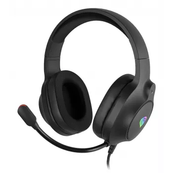 GENESIS NEON 213, con cable, llamadas / música, 20 – 20000 Hz, 302 g, auricular, negro