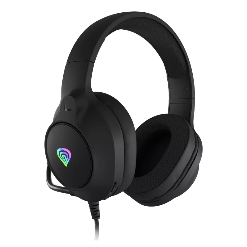 GENESIS NEON 213, con cable, llamadas / música, 20 – 20000 Hz, 302 g, auricular, negro