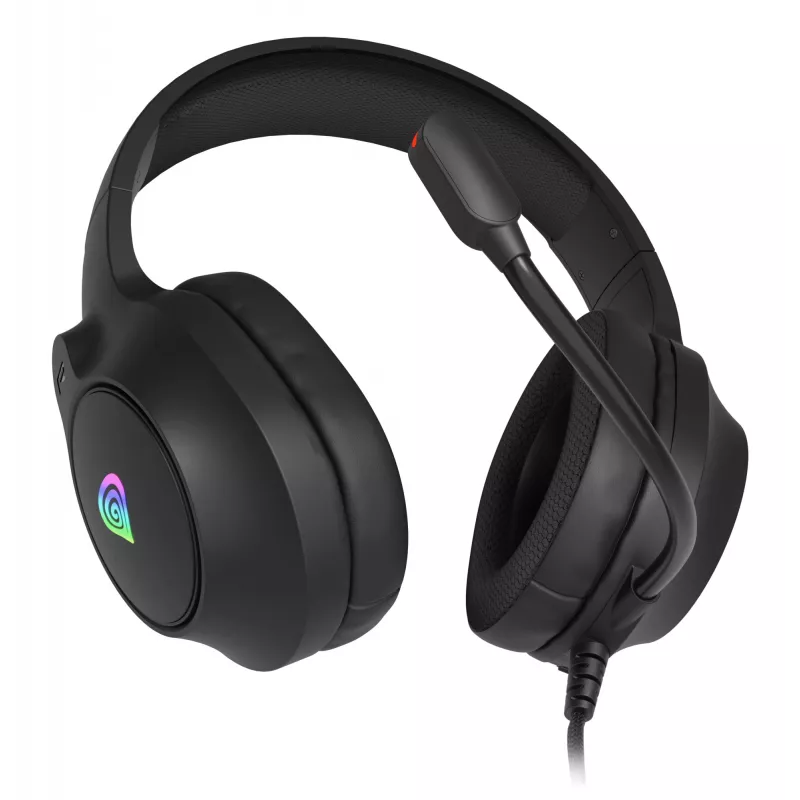 GENESIS NEON 213, con cable, llamadas / música, 20 – 20000 Hz, 302 g, auricular, negro