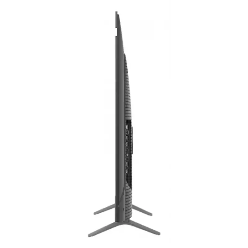 TV TCL 55T8C 55 inch QLED 4K Ultra HD, HDR10, Google TV, 144Hz, Direct-LED, 4×HDMI 2.1, Bluetooth/Wi-Fi, metálico