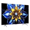 TV TCL 55T8C 55 inch QLED 4K Ultra HD, HDR10, Google TV, 144Hz, Direct-LED, 4×HDMI 2.1, Bluetooth/Wi-Fi, metálico