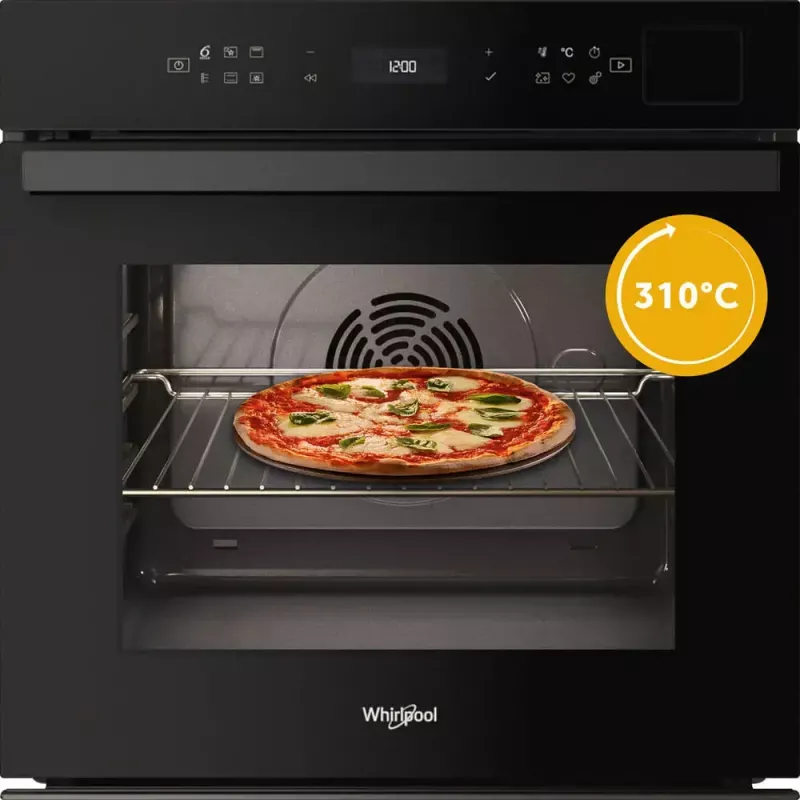 Horno de encastre Whirlpool WOI6A8FPT1SBA 73 L eléctrico negro control táctil