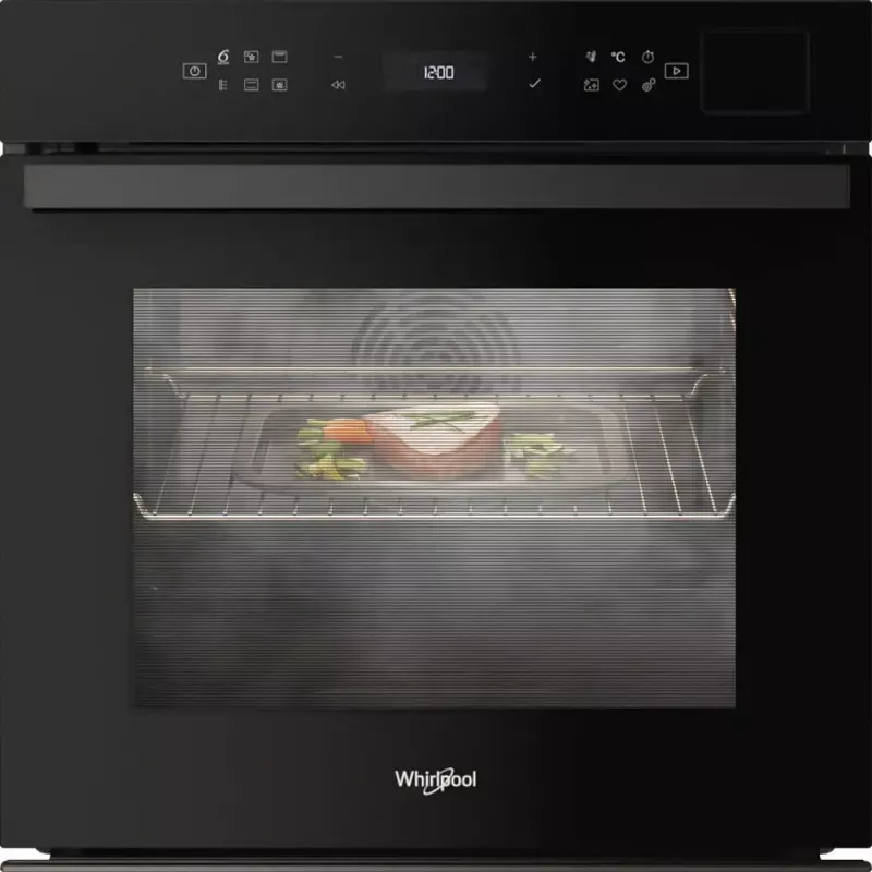 Horno de encastre Whirlpool WOI6A8FPT1SBA 73 L eléctrico negro control táctil