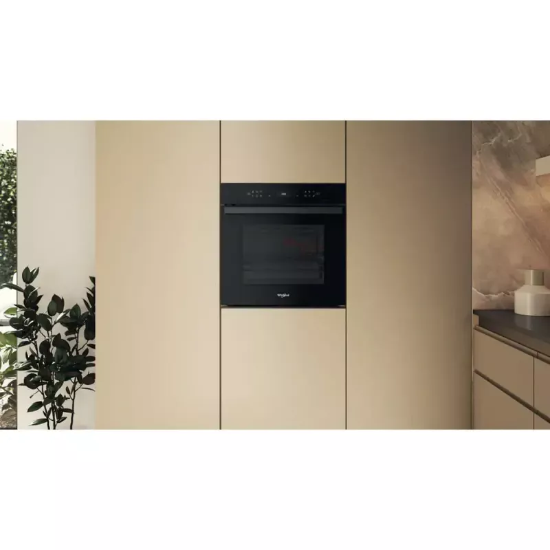 Horno de encastre Whirlpool WOI6A8FPT1SBA 73 L eléctrico negro control táctil