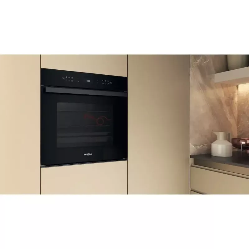 Horno de encastre Whirlpool WOI6A8FPT1SBA 73 L eléctrico negro control táctil