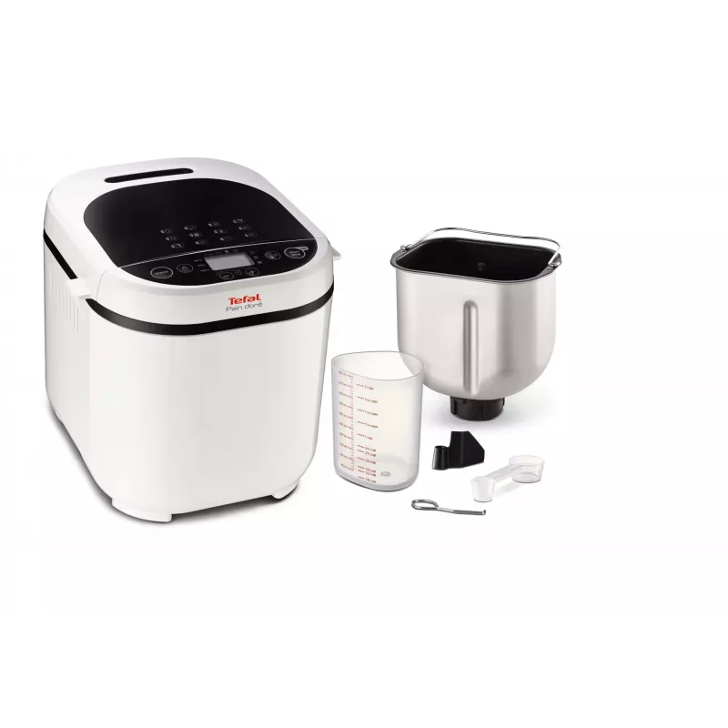 Máquina de pan Tefal Pain Doré PF2101 720 W blanca