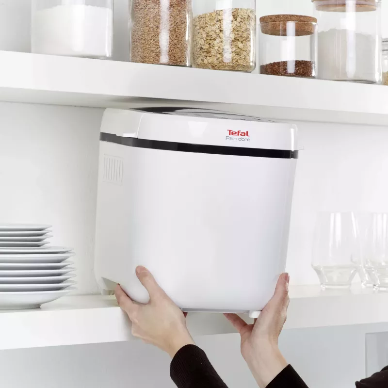 Máquina de pan Tefal Pain Doré PF2101 720 W blanca