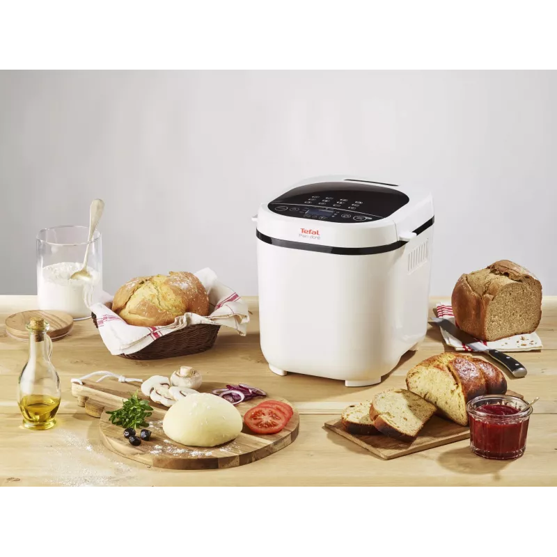 Máquina de pan Tefal Pain Doré PF2101 720 W blanca