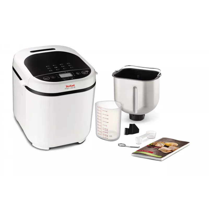 Máquina de pan Tefal Pain Doré PF2101 720 W blanca