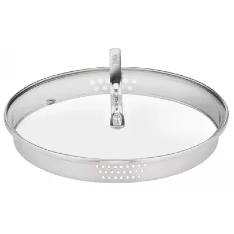 Olla Tefal DUETTO+ G7194355, 2 l, redonda, acero inoxidable, 18 cm