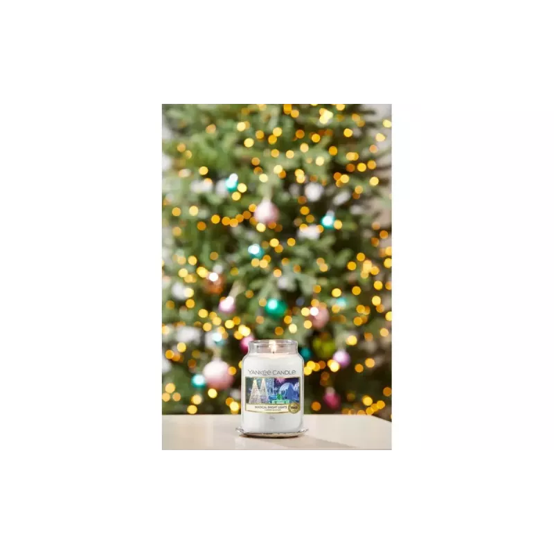 Yankee Candle Signature Magical Bright Lights vela grande en tarro, 567 g