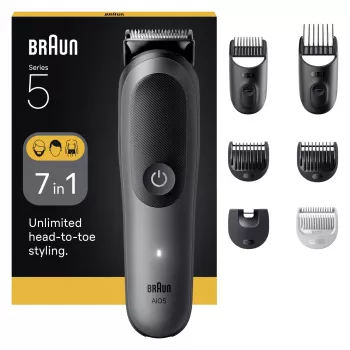 Braun 80789911 cortapelos/recortadora gris oscuro 21 iones de litio (Li-Ion)