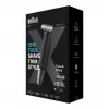 Máquina de afeitar de láminas Braun Series X XT5200 con recortador Negro, Metálico