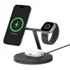 Soporte de carga inalámbrica BELKIN - Boost Charge Pro - 3 en 1 con Qi2 15w - Negro