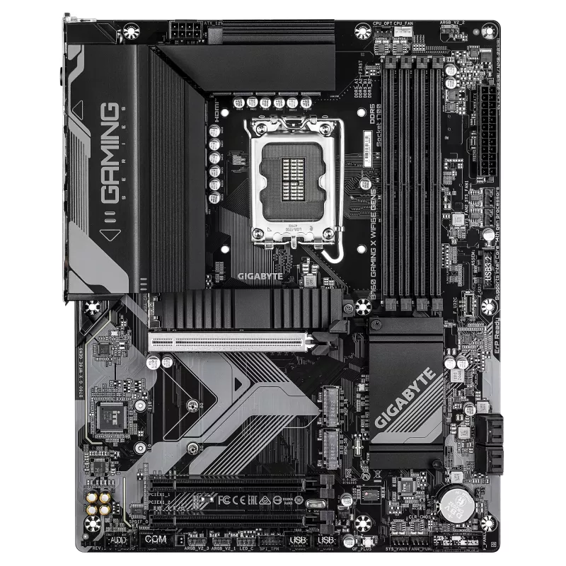 Placa base GIGABYTE B760 GAMING X WIFI6E GEN5, Intel B760, LGA 1700, ATX, DDR5 hasta 256 GB, PCIe 5.0, Wi-Fi 6E, 2,5 Gb LAN