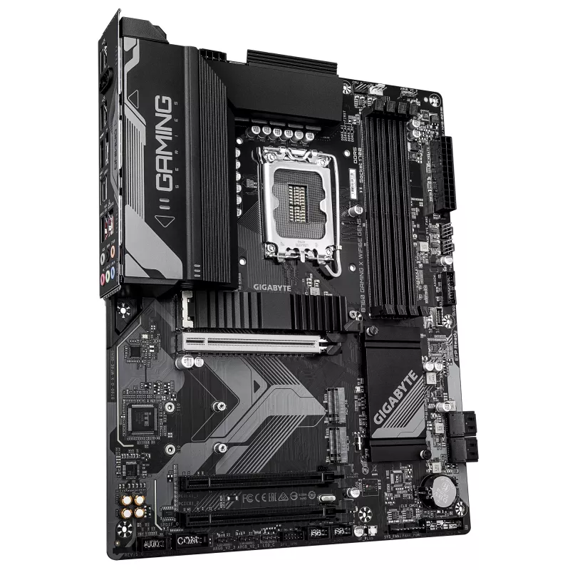 Placa base GIGABYTE B760 GAMING X WIFI6E GEN5, Intel B760, LGA 1700, ATX, DDR5 hasta 256 GB, PCIe 5.0, Wi-Fi 6E, 2,5 Gb LAN