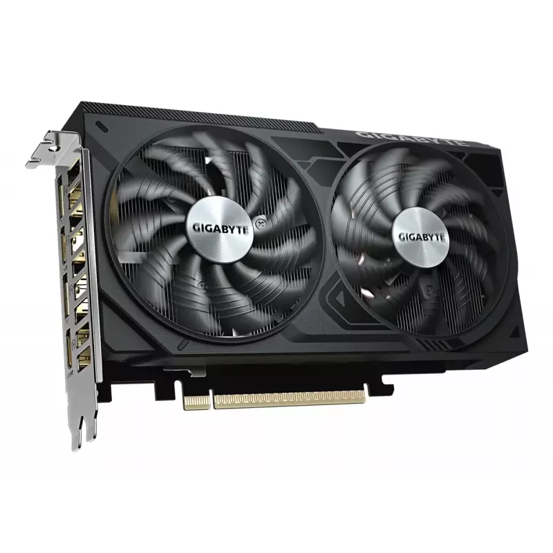 Tarjeta gráfica GIGABYTE GeForce RTX 5050 WINDFORCE OC V2 8G - 8GB GDDR6, 128bit, PCI-E 5.0, 2572MHz de frecuencia de núcleo, 2 x DP, 2 x HDMI, NVIDIA DLSS 4, GV-N5050WF2OCV2-8GD