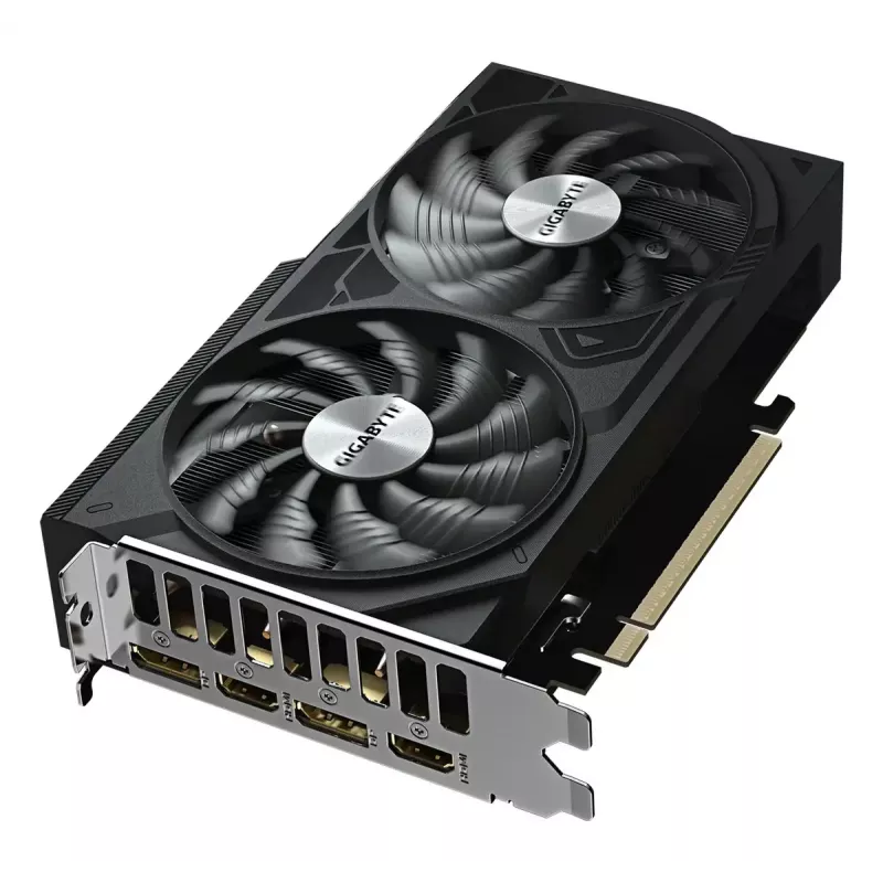 Tarjeta gráfica GIGABYTE GeForce RTX 5050 WINDFORCE OC V2 8G - 8GB GDDR6, 128bit, PCI-E 5.0, 2572MHz de frecuencia de núcleo, 2 x DP, 2 x HDMI, NVIDIA DLSS 4, GV-N5050WF2OCV2-8GD